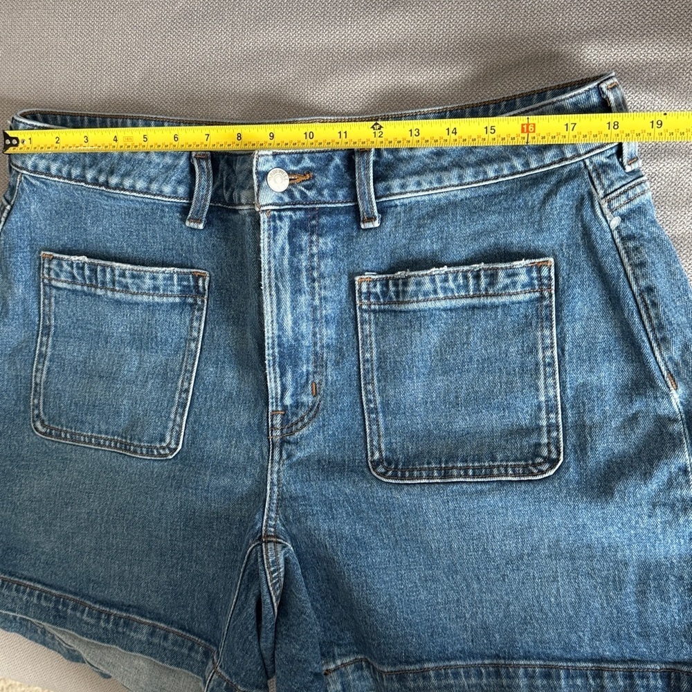 Madewell The Denim Emmett Short: Patch Pocket Edition Size 14 W - Picture 5 of 8